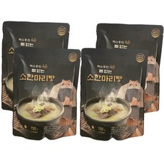 [박수홍착한] 박수홍의 착한 뼈없는 소한마리탕 750g, 4개