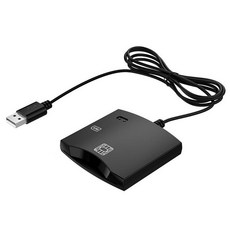 sSim 휴대용 스마트 카드 리더기ID 은행 카드모바일폰윈도우리눅스맥 PC 시스템용, 1개