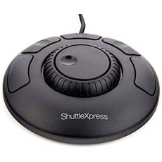 Contour ShuttleXpress NLE Multimedia Controller with 5 Programmable Buttons - Mac and Windows Compatible Bundle with Blu-B082BBVR9C, one colorone size