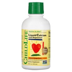 ChildLife Essentials 마그네슘 함유 리퀴드 칼슘 내추럴 오렌지 474ml, 473.176ml, 1개