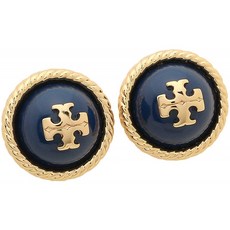 [토리 버치]피어스 액세서리 아웃렛 레이디스 TORY BURCH F50709 435골드 네이비[병행 수입품]