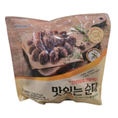 트레이더스 보승 간편하게 데워먹는 맛있는 순대 1.5kg 아이스박스+아이스팩 1개 단품