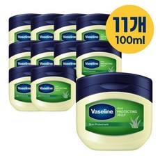 (11개) 바세린 프로텍팅 젤리 알로에 100ml, 11개
