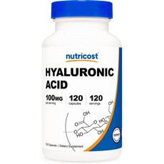 뉴트리코스트 히알루론산 100mg 120캡슐, 120정, 1개