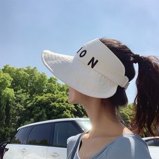 골프 와이드앵글 모자 여성 여름 그늘 등산 썬캡 심플 스포츠 테니스 블랙 갈색 노랑 핑크, 퓨어 컬러 핑크