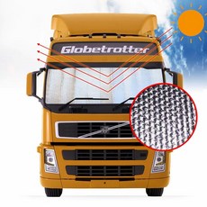 대형트럭 햇빛차단 은박반사판 자외선차단 햇빛가리개, 초대형차량용햇빛가리개(220cmX80cm)