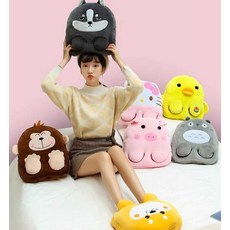 senseking 발온열매트 가정용 발 보온 사무실, 회색 고양이 2단 조절