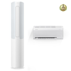 삼성전자 56.9㎡ + 18.7㎡ BESPOKE 무풍 슬림 에어컨 방문설치, AF17C5734GZRZ, 멀티형, 매립배관형