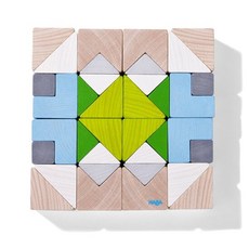  하바 3D 북유럽 모자이크 원목 블록, 단품, 단품 