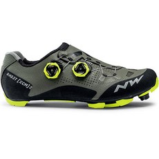20 Northwave XCM 2 SPD Shoes XC 자전거 클릿 신발, 39(250mm), 블랙허니