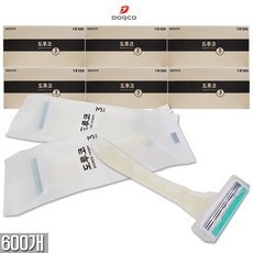 도루코 3중날 터치3 포장 면도기 100개 x 6개(600개), 1개입, 600개