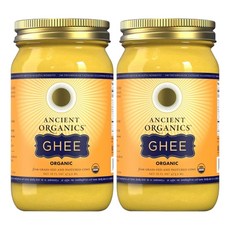 정제 버터 무염 Ancient Organics Ghee 473ml 2팩, 2개