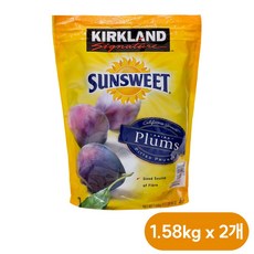 커클랜드 시그니춰 건자두 코스트코 정품, 2개, 1.58kg