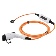 EV플러그온 가정용 전기차 충전기 15A 220V 5M, Orange, 1개