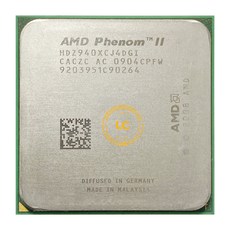 Phenom II X4 940 CPU 30GHz 2MB L2 캐시 HDZ940XCJ4DGI 쿼드 코어 소켓 AM2 + 프로세서 데스크탑 CPU, 한개옵션0