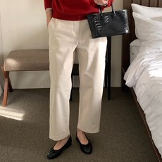 보비 여성 피치 면 팬츠