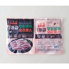 국내산 썰어있는 생오리 간편포장 오리로스!! 캠핑요리 (냉동) 4팩!!, 7개, 150g