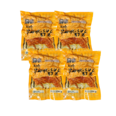 더존 무뼈닭발(국내산닭발), 4개, 250g