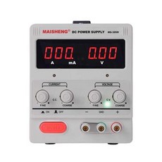 실험실 dc 공급장치 전압조정기 통신 가변 가변전원, 100V 0-3A 300W 디스플레이, 1개
