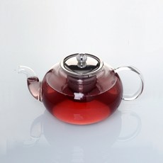 (GTM25482)[로하티]마리안 유리 티포트 600ml 내열 유리주전자, 본상품선택, 1개
