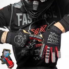Shift mx 모토 터치 스크린 화이트 블랙 모토크로스 라이딩 자전거 장갑 MX MTB 레이싱 스포츠 사이클링, 11 Red