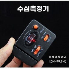 바다낚시 선상낚시 수심측정기 라인카운터 99m 라인 카운터기 수심측정기 한치낚시, 1개, 기타