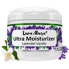 Luna Alura face moisturizer for women & eye cream all in one, Lavender-Vanilla 4fl oz