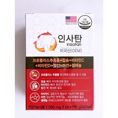 경남제약 인사탄 60정 항산화 관절건강, 1개