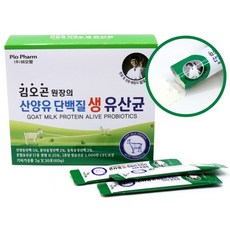 김오곤 원장의 산양유 단백질 생 유산균, 60g, 3박스