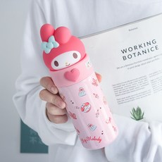 제이피케이 산리오 캐릭터 텀블러 물병 물통 보온보냉 스텐 마이멜로디 1개