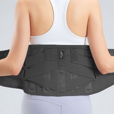 올바인 보호대연구소가 판매하는 허리보호대 A03_BK, 블랙, 1개