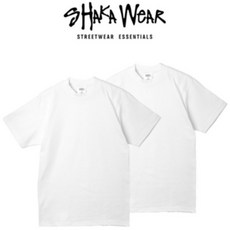 [2PACK] 샤카웨어 7.5oz 맥스 해비 웨이트 반팔 무지 티셔츠