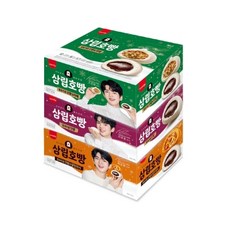 삼립 개별포장 상온호빵 12입 2박스 택 (단팥/단팥야채/단팥피자), 단팥 12입+단팥피자(단팥6+피자6)