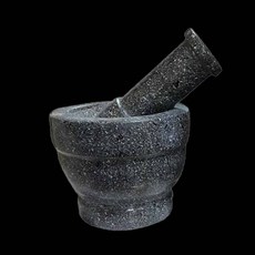 자연석 흑진주 돌절구 특대 절구공이 93000EA, 1개