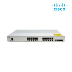 CISCO 시스코 C1000-24T-4G-L 스위칭허브 24포트 4x1G SFP 국내 재고