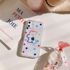 디아스토어 충격흡수범퍼케이스 IST디자인 인싸템 핑크 곰 적용 화웨이 P30PRO 에어백 MATE30 소프트 NOV