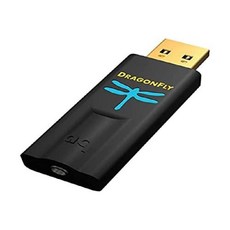 오디오퀘스트 드래곤플라이 코발트 USB 디지털-아날로그 변환기, 검은색, 검은색 - 오디오퀘스트드래곤플라이