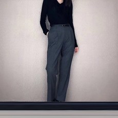 제이넘버파이브(JNO5) 그레이 직업 아마슈테 봄계절 여트패션 양털 울 코트 캐쥬얼 일자 통 스키니 롱 트렌드