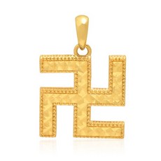 만자펜던트순금