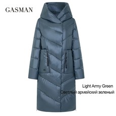 여성 경량 단톤 쥬크 주크 숏 롱 패딩 GASMAN 2021 패션 브랜드 깔깔이 대장급