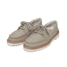 (국내매장판) 말본 골프화 MALBON x SPERRY 헴프 보트슈즈 TAN 여성 M3252LNS04TAN