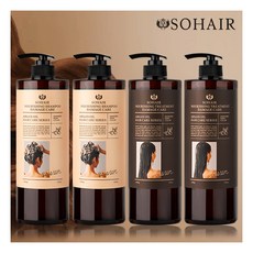 [쏘헤어] 너리싱 샴푸 데미지케어 1000ml * 2통 + 트리트먼트 1000ml * 2통