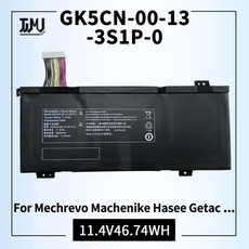 GK5CN-00-13-3S1P-0 이온 노트북 배터리 교체 MECHREVO X8TI 플러스 X8Ti-G X9TI-S X10Ti Getac GK5CN5Z Hasee 11.4V, 1) GK5CN 11.4V 46.74WH