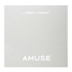 Amuse Eye Vegan Sheer Palette 6가지 색상 아이섀도우 매트 쉬머 시어 글리터 쉐이드 K-Beauty 내추럴 메이크업 (03 시어 피치), 1개