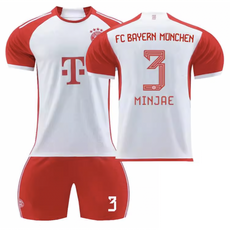 김민재 바이에른뮌헨 홈 유니폼 져지 23/24시즌 레플리카 어린이 성인 양말 각반