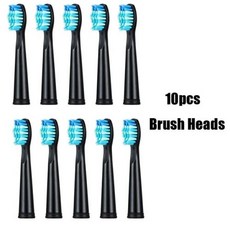 Seago 전동 칫솔모 SG507B908909917610659719910575551548, 10개, 1) 10pcs black, 없음