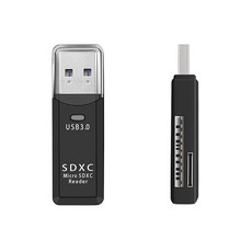 2 in 1 USB 3.0 고속 어댑터 마이크로 SD TF SD 메모리 카드 리더 용 PC 노트북