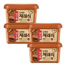 CJ제일제당 해찬들 재래식된장 1kg 4개