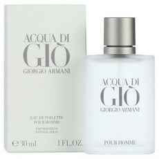 Giorgio Armani Acqua Di Gio Eau de Toilette Cologne Men 1 oz Full Size, Acqua Di Gio, 1 oz - 조르지오아르마니아쿠아디지오