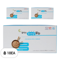 농업회사법인참미소 유산균 쌀눈 3g x 30p, 18개, 90g